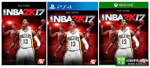 NBA 2K17普通版封面歸屬保羅·喬治 9月20日發(fā)售