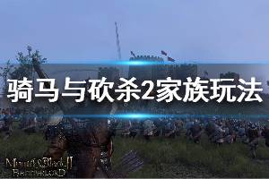 《騎馬與砍殺2》家族玩法機制說明 成長經(jīng)歷是什么