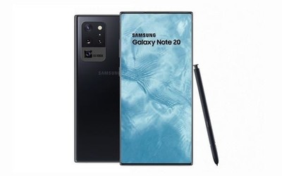 首款屏下鏡頭手機來了？三星Note20系列渲染圖曝光