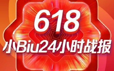 小Biu 618全天戰(zhàn)報(bào)來襲：智能家電全線爆發(fā) 增長429%