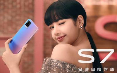 LISA代言vivo S7話題登十國(guó)熱搜：“人間芭比”太美了！