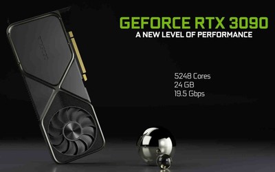 英偉達(dá)RTX3090測(cè)試數(shù)據(jù)曝光 性能是RTX2080Ti兩倍左右