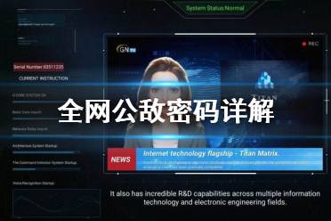 《全網公敵》密碼怎么解 密碼詳解