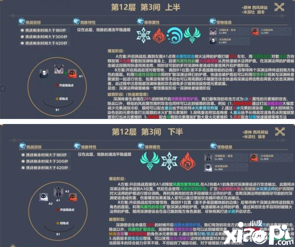 《原神》1.6深淵12-3逃課打法攻略