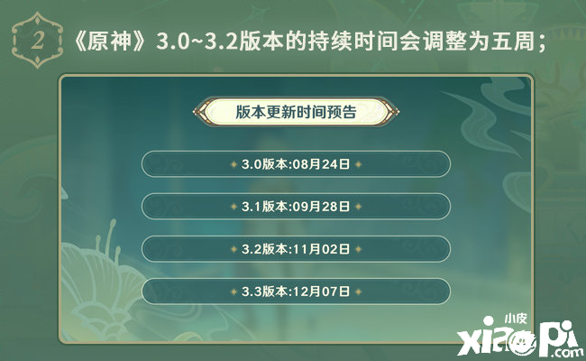 國(guó)服《原神》3.0 版本于8月24日上線，須彌地域即將開放